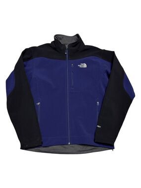 THE NORTH FACE APEX Waterproof Shell Windbreaker Blue Jacket Mens Large